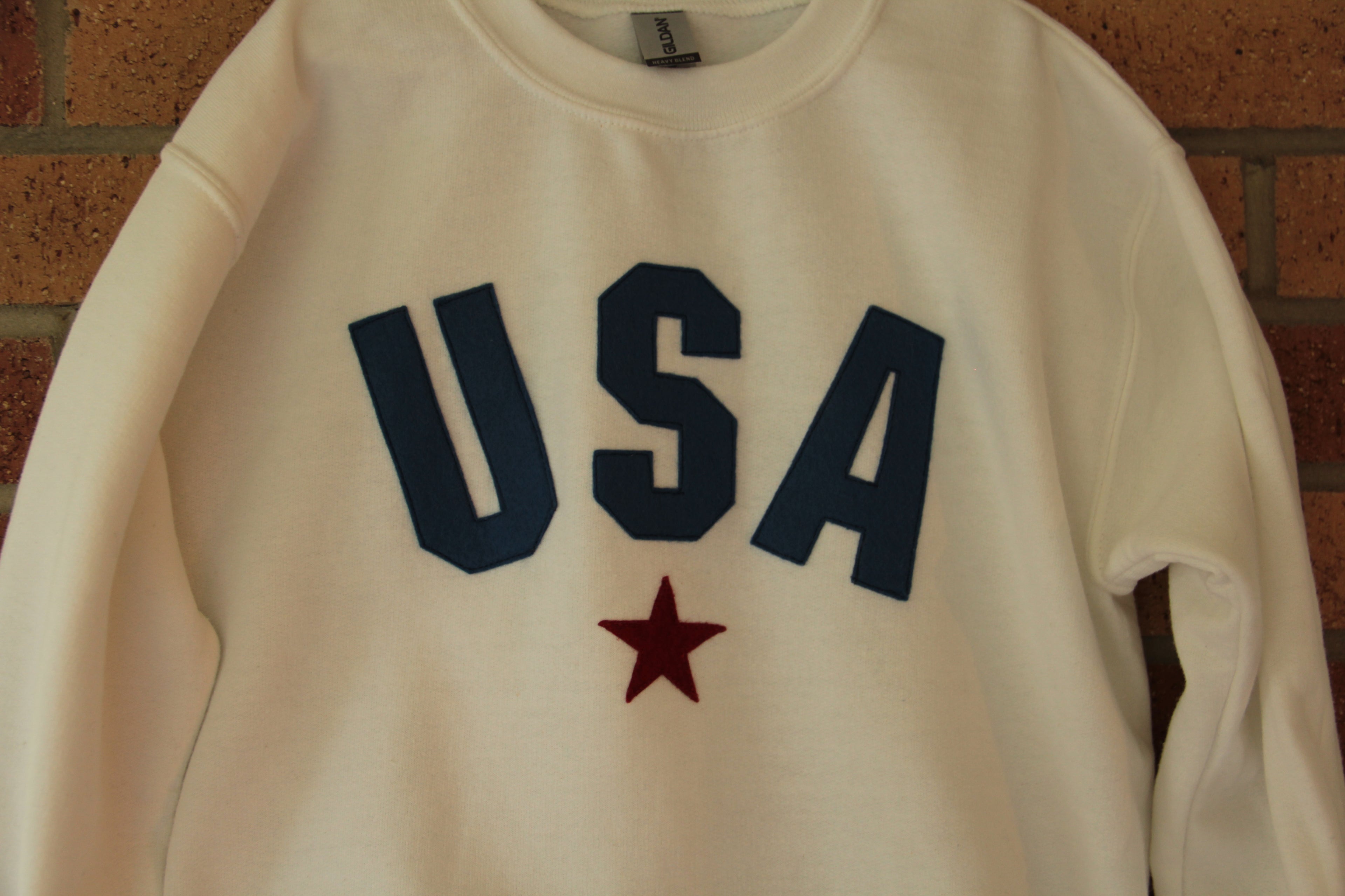 Kids USA Crew Neck